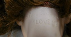 REDHEAD PORCELAIN GOOD GIRL STAMP